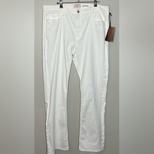 Womens White Slim Bootcut Jen7 Women's 18 Tall NWT